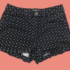 “SO” Junior Size Women’s Diamond Graphic Shorts